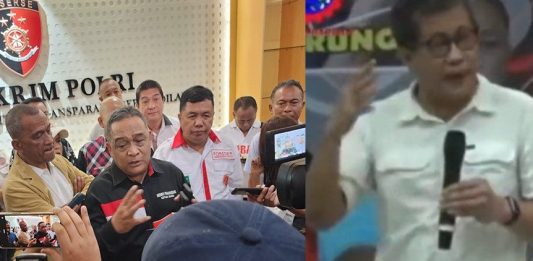 relawan Jokowi dan Rocky Gerung 2