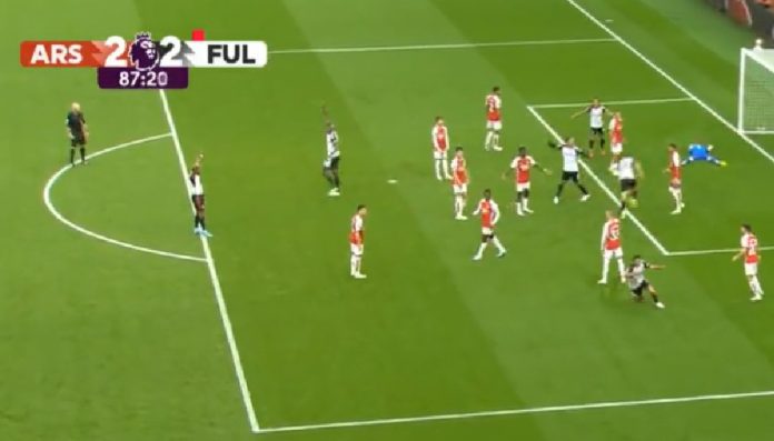 Arsenal Gagal Kalahkan 10 Pemain Fulham