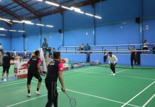 Perkuat Hubungan Bilateral, Kepala BP Batam Badminton Bersama Menteri Singapura Kepala BP Batam Badminton Bersama Menteri Singapura