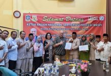 Ketua BNSP Pusat Kunjung Masehat Nyatakan LSP SMKN 3 Batam Terlisensi Ketua BNSP Pusat Kunjung Masehat Nyatakan LSP SMKN 3 Batam Terlisensi