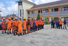 Simulasi Evakuasi Korban Kebakaran di SMA Negeri 1 Bunguran Timur Natuna
