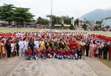 Amanat Mendagri Tito Jadi Inspektur Upacara HUT ke-78 Kemerdekaan di Natuna Mendagri Tito di Natuna