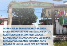 Kini Area di Ujung Jalur Pipa Distribusi Saguba Telah Mendapatkan Aliran Air Pipa Distribusi Air Saguba 2023