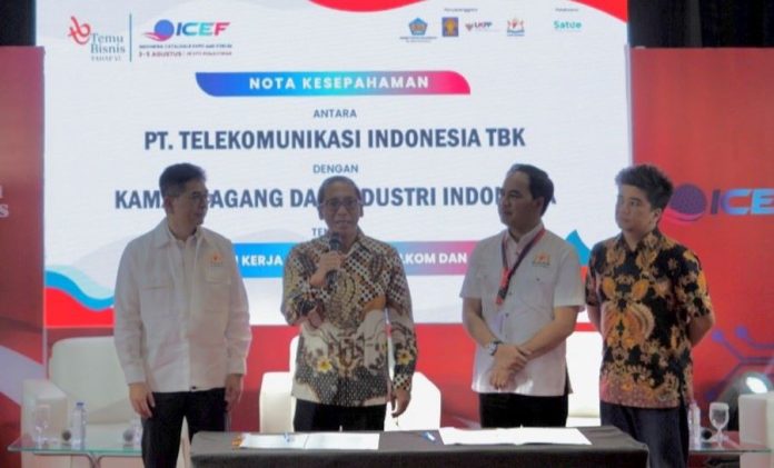 Telkom dan KADIN MoU Digitalisasi UMKM ke platform PaDi UMKM