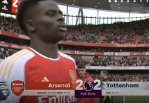 Laga Seru Arsenal vs Tottenham Berakhir Imbang dan Brighton Menang 3-1 Arsenal vs Tottenham Berakhir Imbang dan Brighton