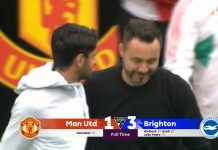 Penyebab Manchester United Kalah 1-3 dari Brighton, Nomor 1 adalah? Brighton Permalukan MU 3-1