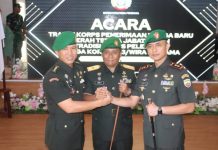 Danrem 033/WP Pimpin Sertijab Dandim Tanjungpinang Letkol Inf Eka Ganta Danrem 033 WP Pimpin Sertijab Dandim 0315 Tanjungpinang