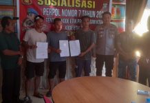 Ricuh Pertandingan Sepak Bola Tarkam di Buru, Sepakat Berdamai