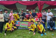 Wakil Ketua DPRD Pasbar Daliyus K, Bersama Wabup Tutup Turnamen Sepak Bola Mini Cup IV Se-Sumbar Tahun 2023