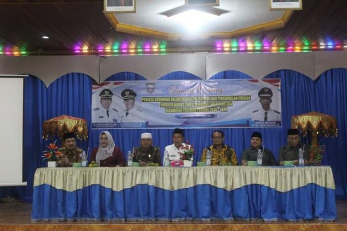 Pemda Dan DPRD Pasbar Sepakati Ranperda Perubahan APBD TA 2023