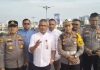 Masyarakat PKU Dihebohkan Beredar Foto Flyover Persimpangan Jalan Sudirman-Harapan Raya Retak