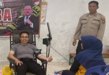 Kapolres Bintan Turut Serta Sumbang Setetes Darah Untuk Kehidupan Orang