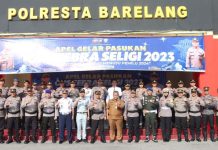 Kapolresta Barelang Nugroho Tri Pimpin Apel Gelar Pasukan Operasi Zebra Seligi 2023 Kapolresta Barelang Nugroho Tri Pimpin Apel Gelar Pasukan Operasi Zebra Seligi 2023