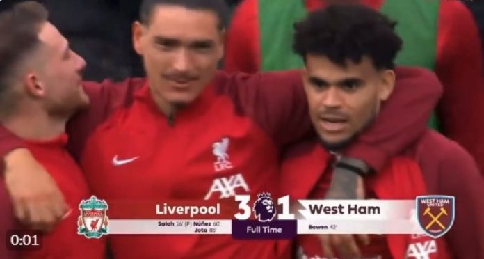 Liverpool Kembali Menang 3-1 dari West Ham dan Chelsea Kalah Lagi Liverpool Kembali Menang 3-1 dari West Ham dan Chelsea Kalah Lagi