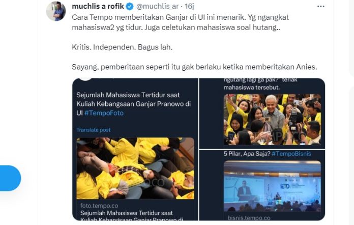 Twtter Mahasiswa UI