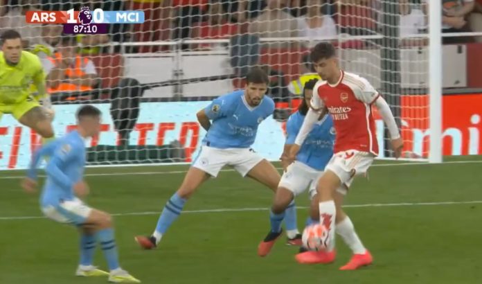 Arsenal vs Manchester City 1-0