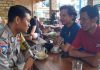 Ngopi Santai Bareng Bripka Khaidir Anggota Polsek Bintan Utara Polsek Bintan Utara