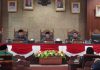 Pandangan Fraksi-fraksi DPRD Kabupaten Anambas Terkait Ranperda APBD Tahun 2024 Bupati KKA H Abdul Haris, SH MH bersama Wakil Ketua