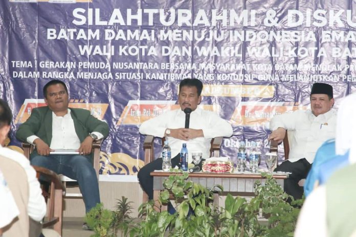 Rudi Ajak Gerakan Pemuda Nusantara DPD II Kota Batam Bangun Daerah