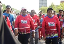 Ribuan Warga Karimun Antusias Ikut Fun Walk, Rafiq: Hibur dan Tingkatkan Perekonomian