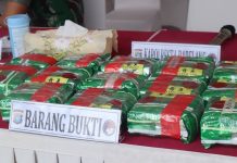 Kapolda Kepri Gelar Konferensi Pers Pemusnahan Narkotika Jenis Sabu Seberat 46.228,64 KG