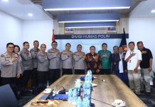 Humas Polri dan SMSI Perkuat Kolaborasi Wujudkan Pemilu Damai