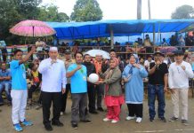 Bupati Pasaman Barat Hamsuardi Membuka Turnamen Volly Ball IPPAB Cup I Tahun 2023
