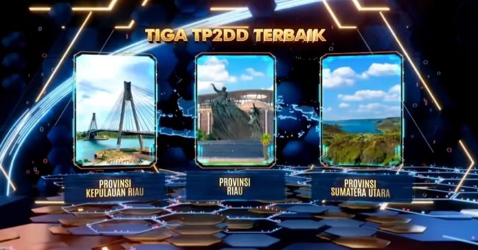 TP2DD Kepri Masuk 3 Terbaik Tingkat Provinsi Wilayah Sumatera