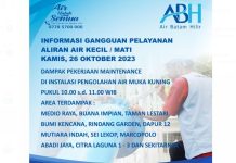 Info Gangguan Suplay Air Mengecil Dampak Perbaikan Instalasi Air Muka Kuning Info Gangguan Suplay Air Mengecil Dampak Perbaikan Instalasi Air Muka Kuning