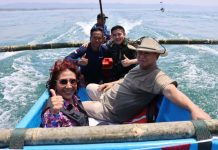 Surprise Menhan Prabowo Keliling Naik Perahu, Susi: Saya yang deg-degan Menhan Prabowo Bersih Pantai 2023