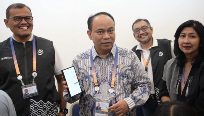 Menkominfo Apresiasi Jaringan Telekomunikasi TelkomGroup di Media Center KTT AIS 2023 Forum