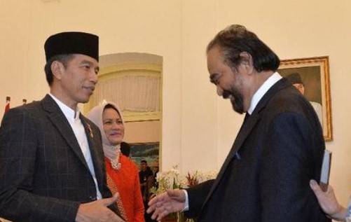 Presiden Jokowi dan Surya Paloh