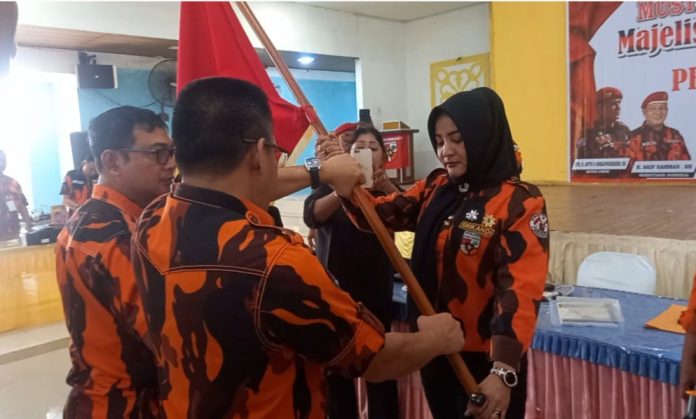 Rani Kumala Aklamasi Ketua MPC Pemuda Pancasila Bintan