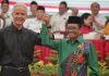 Megawati Umumkan Pasangan Capres Ganjar Pranowo adalah Mahfud MD Mahfud MD