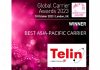 Telin Raih Gelar Operator Terbaik Asia-Pasifik di Global Carrier Awards 2023 London Telin Raih Gelar Operator Terbaik Asia-Pasifik di Global Carrier Awards 2023 London