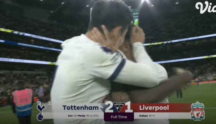 Tottenham 2-1 Liverpool