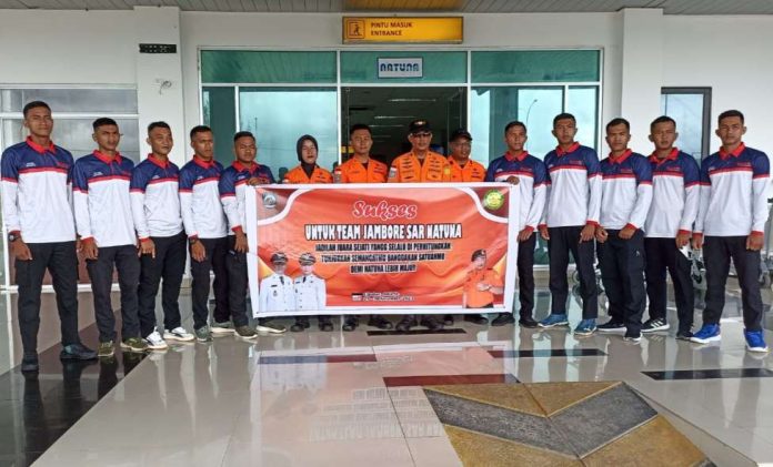 10 Putra Daerah Natuna Uji Kompetensi dan Keterampilan di Jambore SAR Nasional