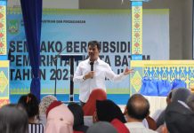 Masyarakat Lubuk Baja Apresiasi Program Sembako Subsidi ke Pemko Batam