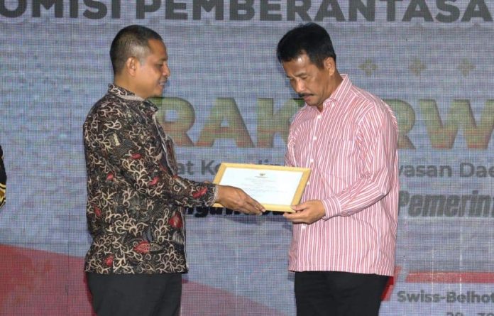 Pemko Batam Hattrick Raih Penghargaan MCP Pencegahan Korupsi Dari KPK RI