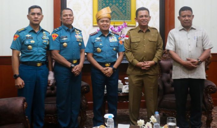 Gubernur Kepri Silaturahmi dengan Pangkogabwilhan I Laksdya TNI Agus Hariadi