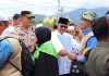 Kepulangan jamaah haji Pasaman disambut Benny Utama dan Forkopinda dengan haru