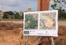 Gubernur Ansar Tinjau Proyek Jalan Lintas Timur dan Kolam Pengendalian Banjir di Bintan