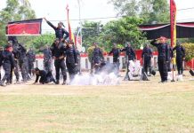 Kapolda Kepri Pimpin Upacara HUT Brimob Polri ke 78 di Mako Satbrimob Polda Kepri