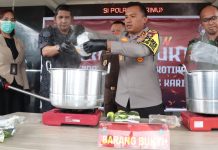 Polres Karimun Godok 2 Kilogram Sabu Tak Bertuan Temuan Nelayan Desa Pongkar