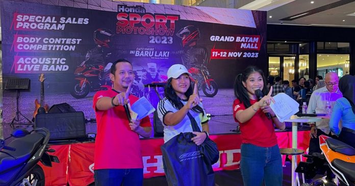 Sukses Gelar Pameran Motor Sport di Grand Batam Mall, Honda Kepri Ucapkan Terima Kasih ke Pengunjung