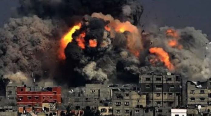 Israel Gunakan Bom Amerika Ledakan Gaza 2023