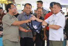 Jamselinas Expo 2023 di Mega Mall Batam Dibuka, Peserta Mulai Ambilan Ridepack Jamselinas Expo 2023 di Mega Mall Batam Dibuka