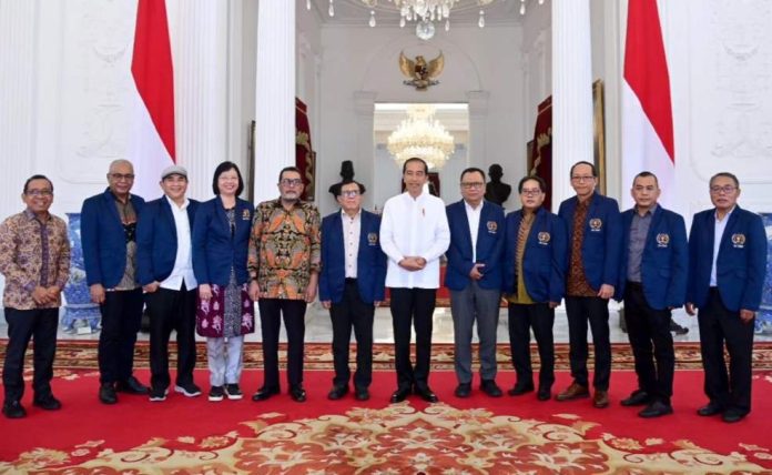 Ketua PWI Pusat jumpa jokowi 2023