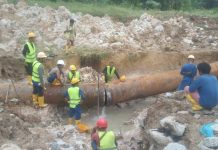 Respon Cepat, Badan Usaha SPAM BP Batam Perbaiki Pipa 800 di Taman Baloi Respon Cepat, Badan Usaha SPAM BP Batam Perbaiki Pipa 800 di Taman Baloi