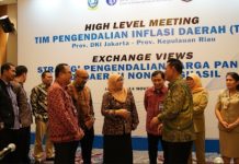 Perkuat Pengendalian Inflasi, TPID Provinsi Kepri dan TPID Jakarta Bersinergi dalam High Level Meeting